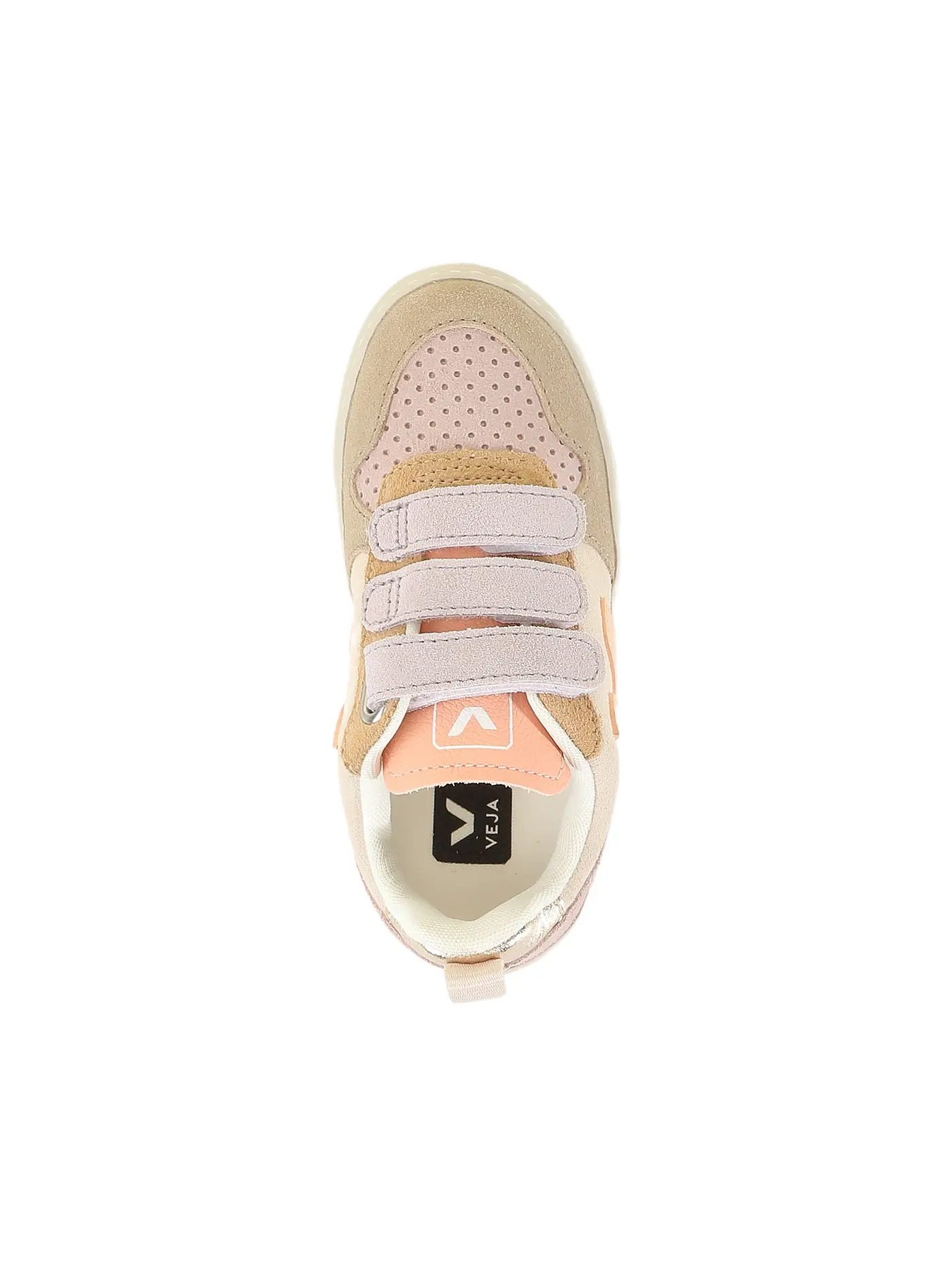 VEJA | Kinder Sneaker V-10 | beige